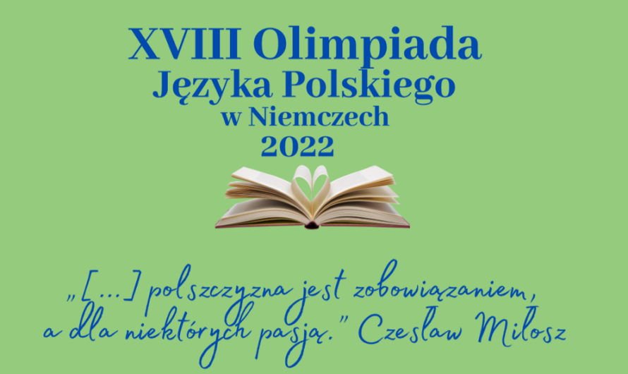 Wyniki XVIII edycji Olimpiady Języka Polskiego w Niemczech
