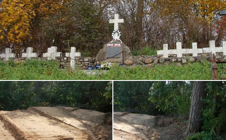 Barbarzyński akt państwowego wandalizmu wobec grobów żołnierzy Armii Krajowej na Białorusi